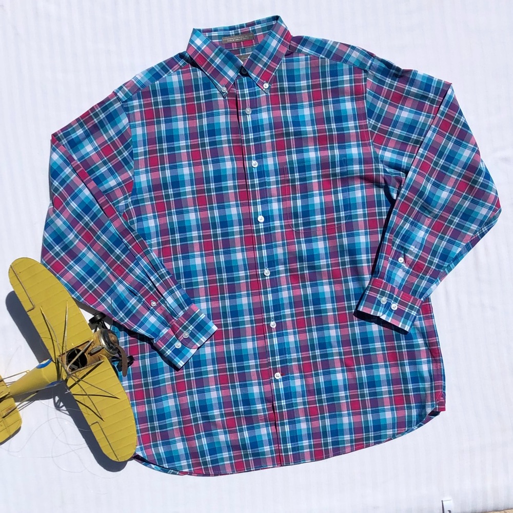 Daniel Cremieux Plaid Long Sleeve Shirt - Picture 2 of 7